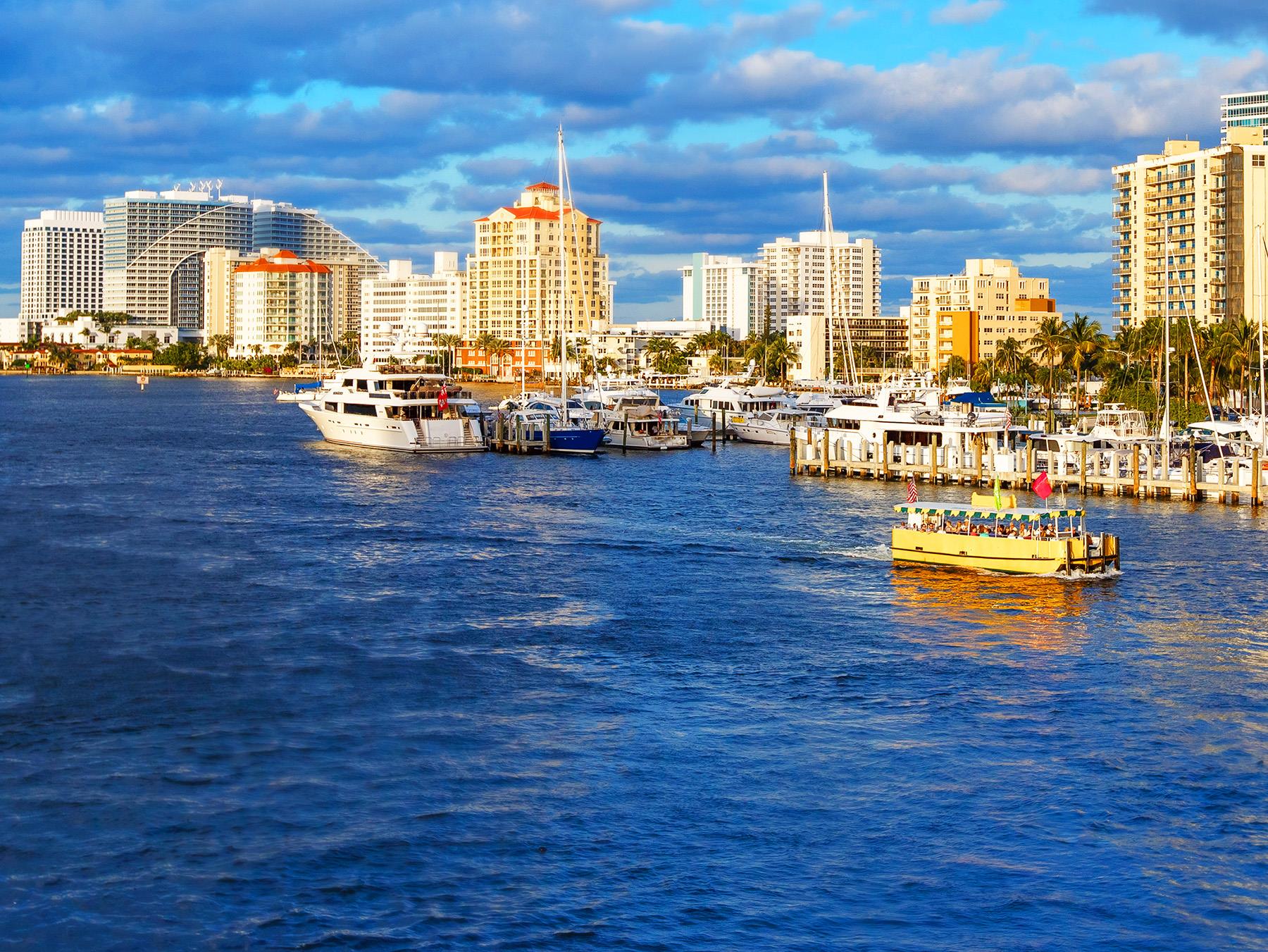 Fort Lauderdale Water Taxi Las Olas Boulevard