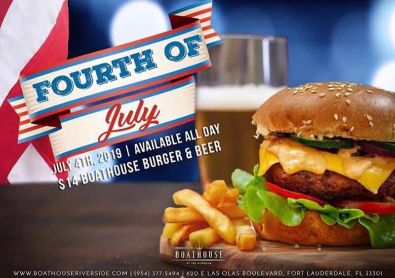 Fourth of July at Boathouse at the Riverside