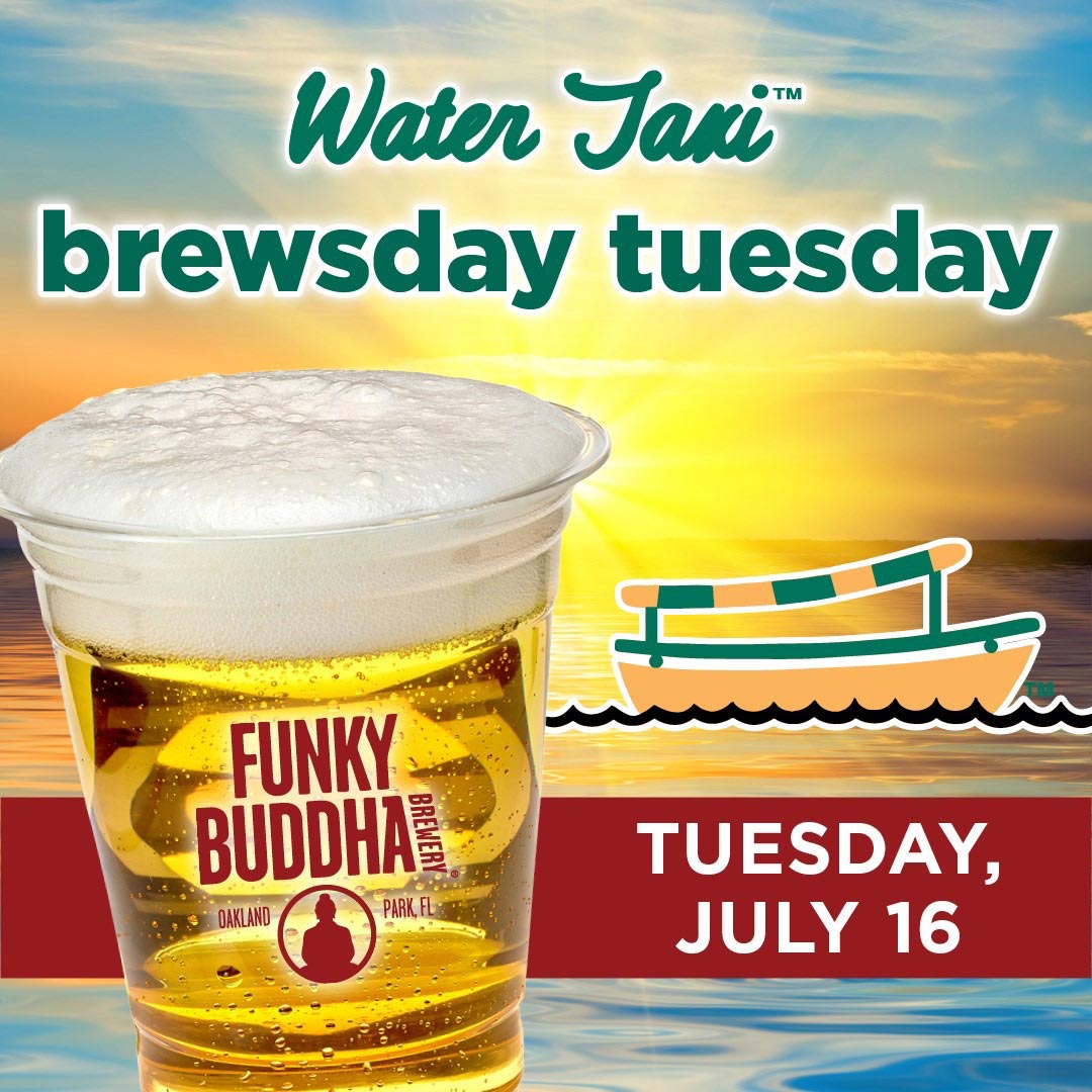 Water Taxi Brewsday Tuesday