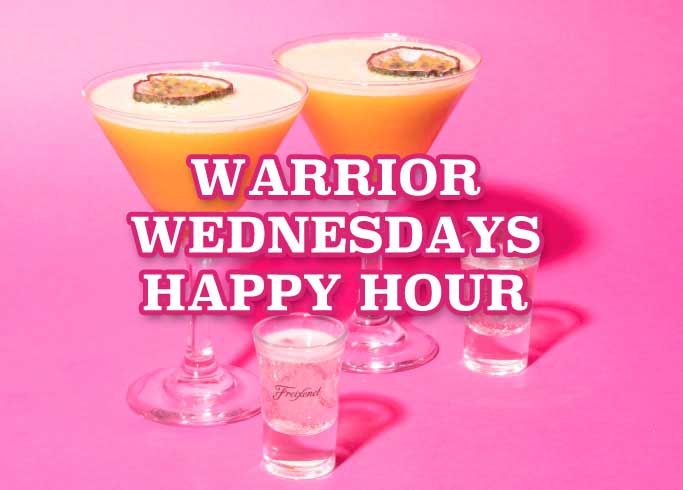 PINKTOBER | Warrior Wednesdays Happy Hour