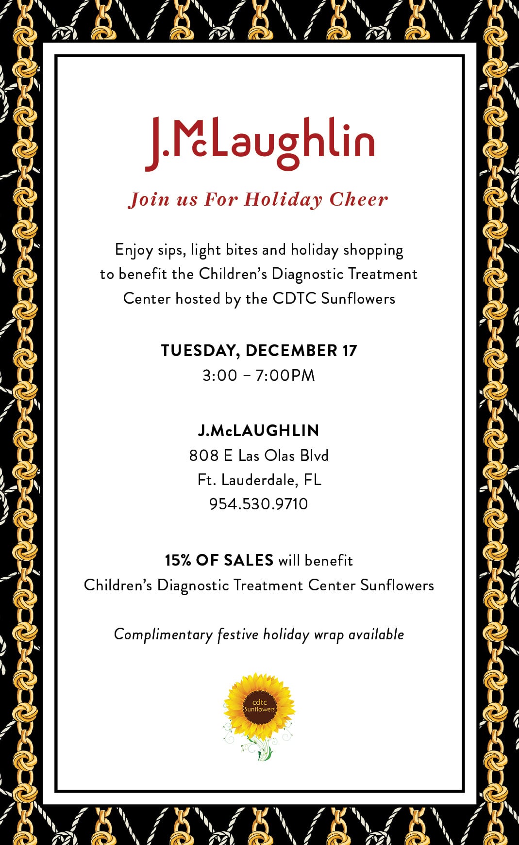 Sip and Shop with J. McLaughlin