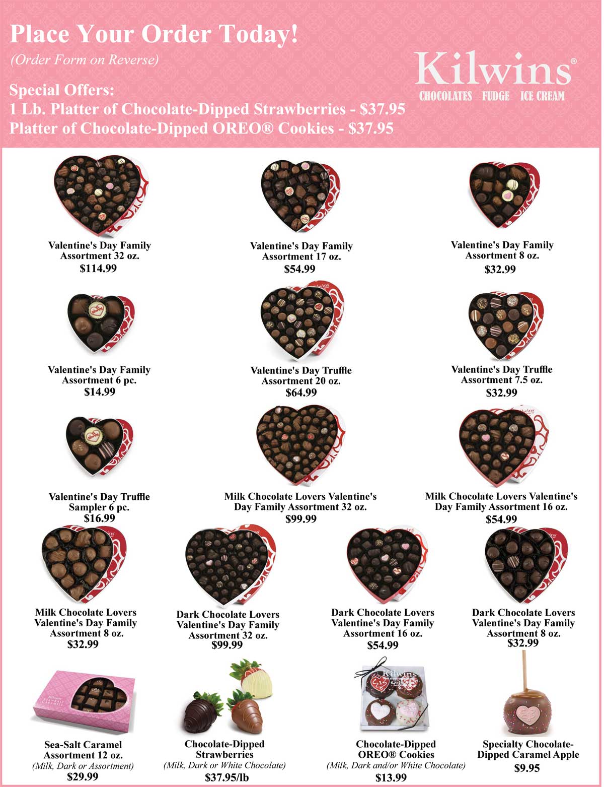 Kilwin's Valentine Chocolates