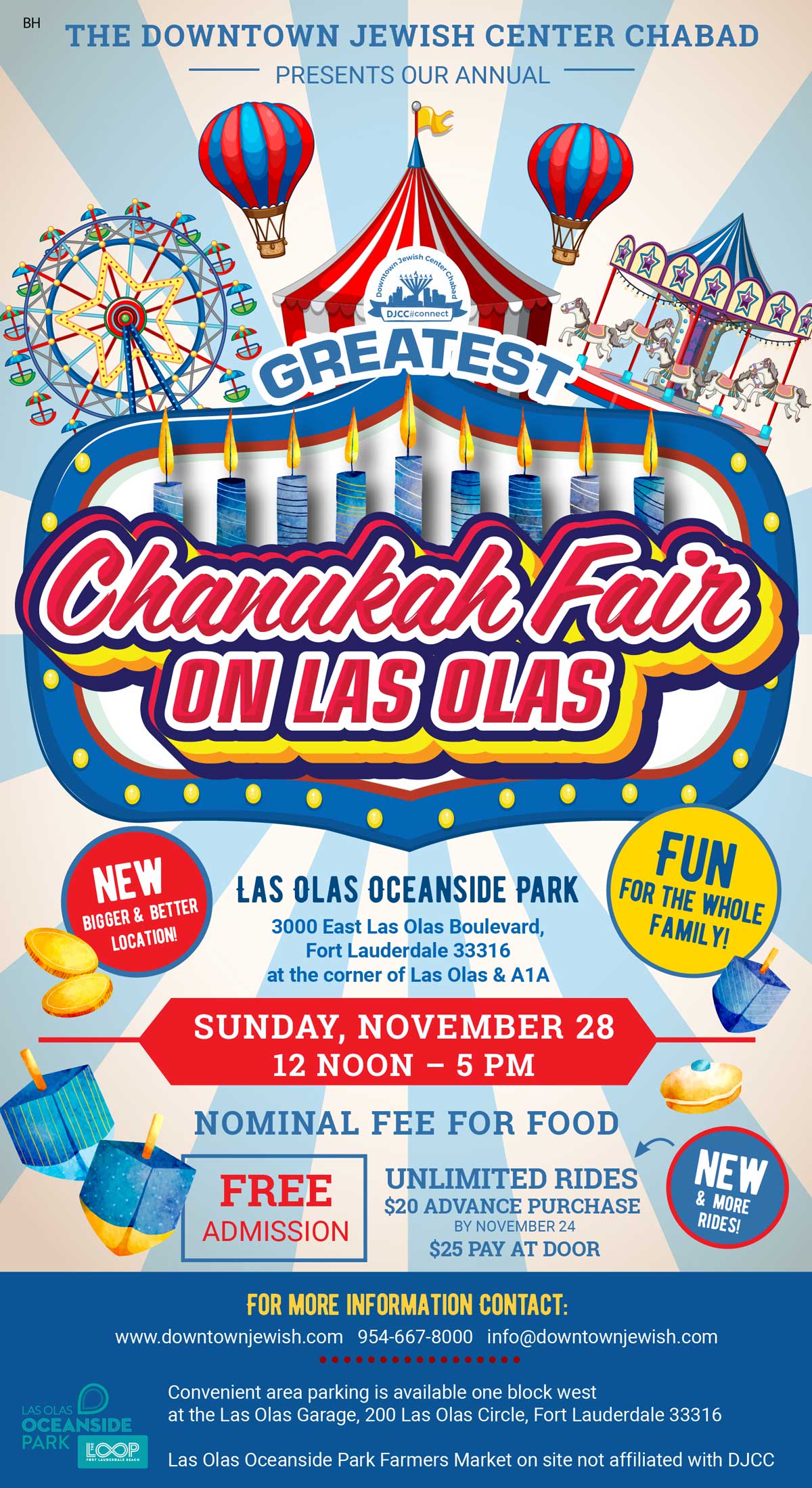 Chanukah Fair On Las Olas