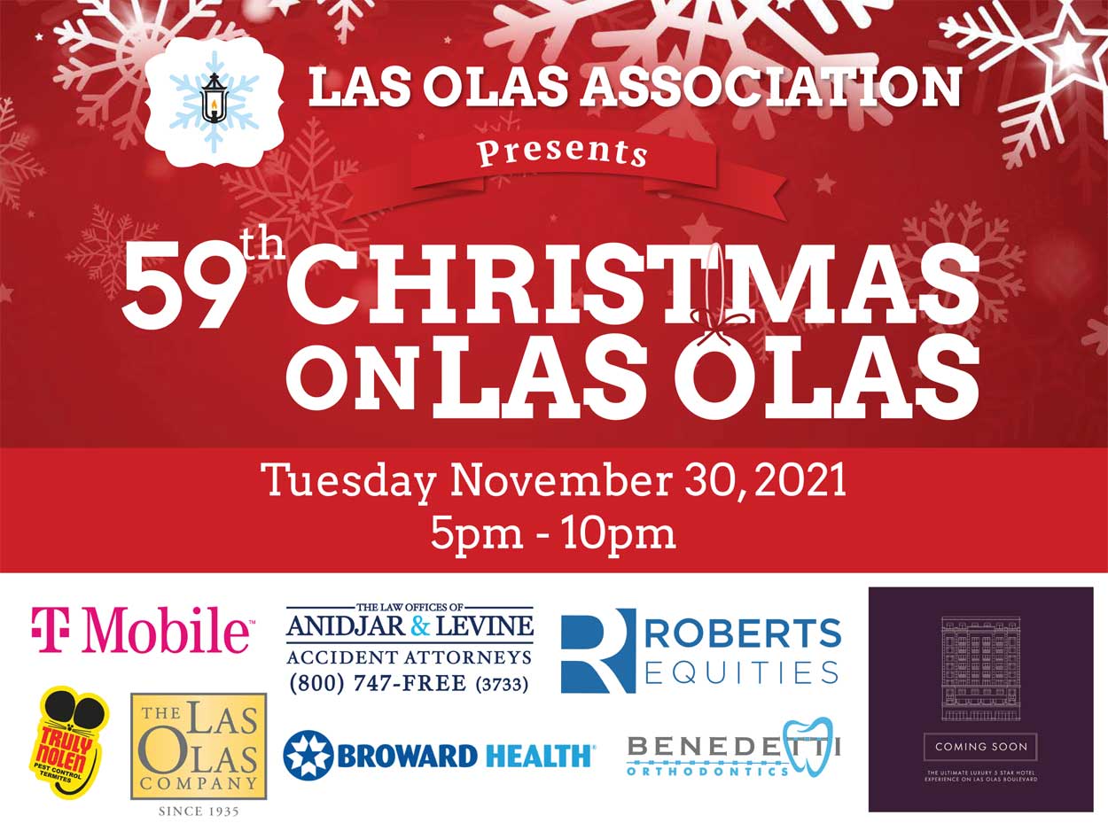 59th Christmas on Las Olas | Tuesday, November 30, 2021 at 5pm to 10pm