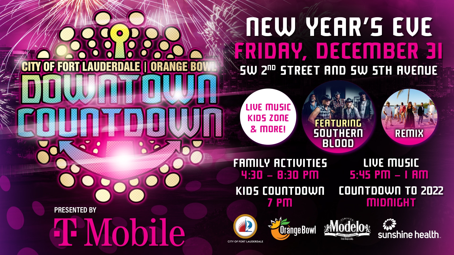 Downtown Countdown New Year's Eve Las Olas Association
