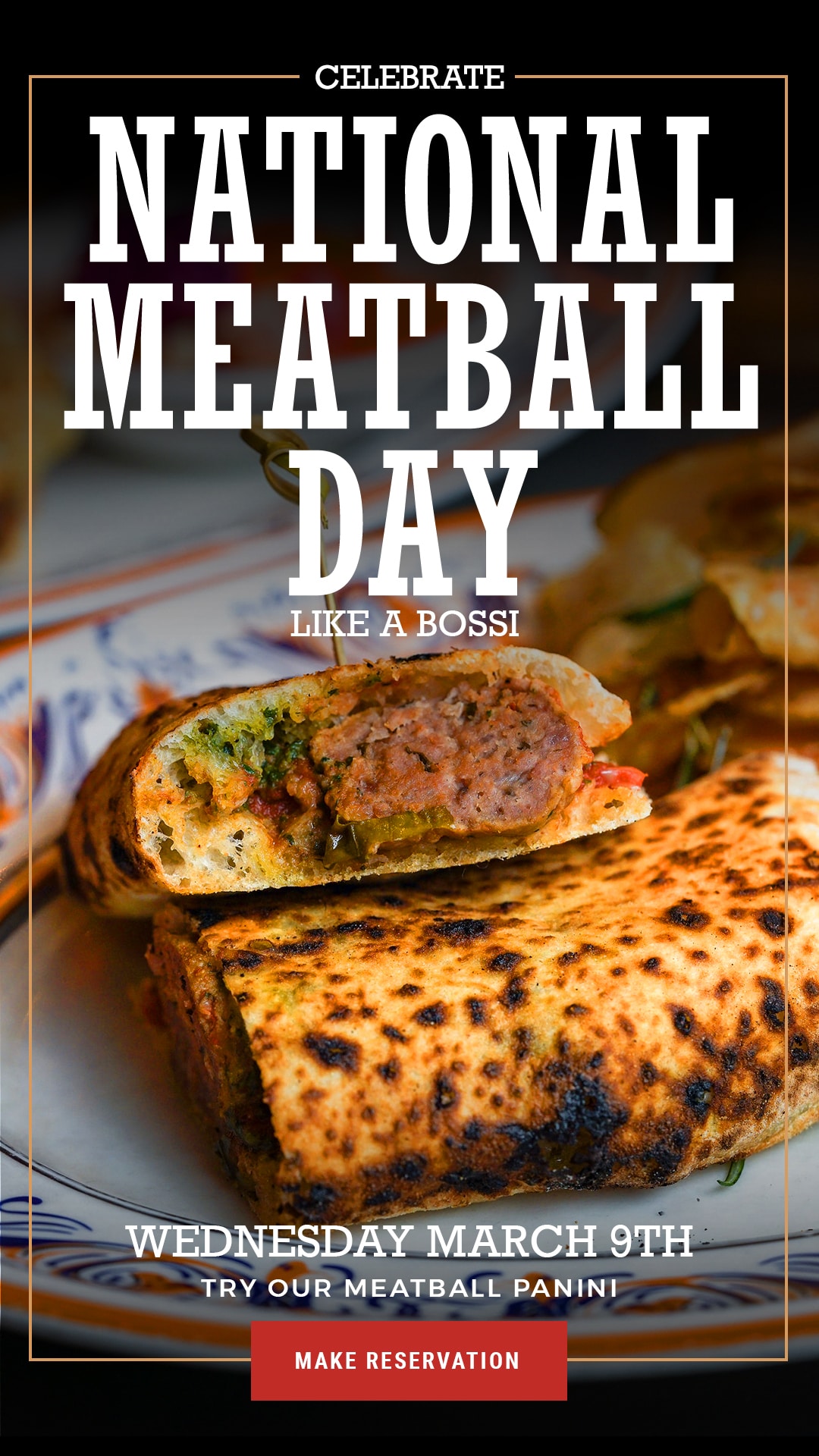 Celebrate National Meatball Day Like A Louie Bossi
