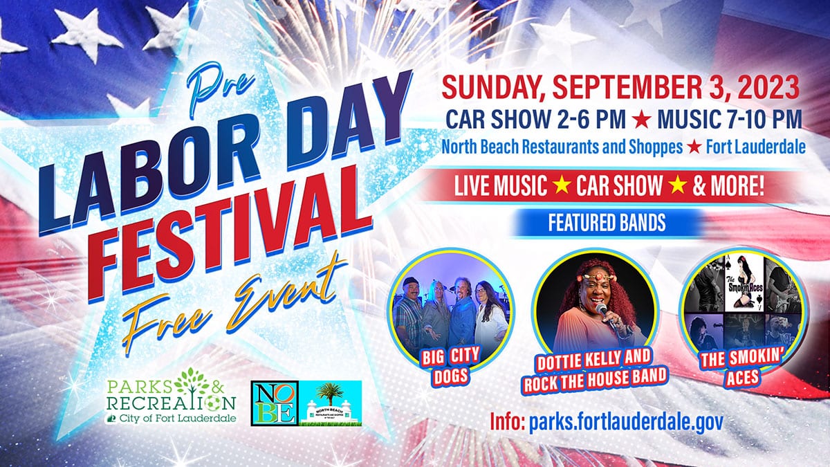 The Pre Labor Day Festival hosted in collaboration with the North Beach Restaurants and Shoppes