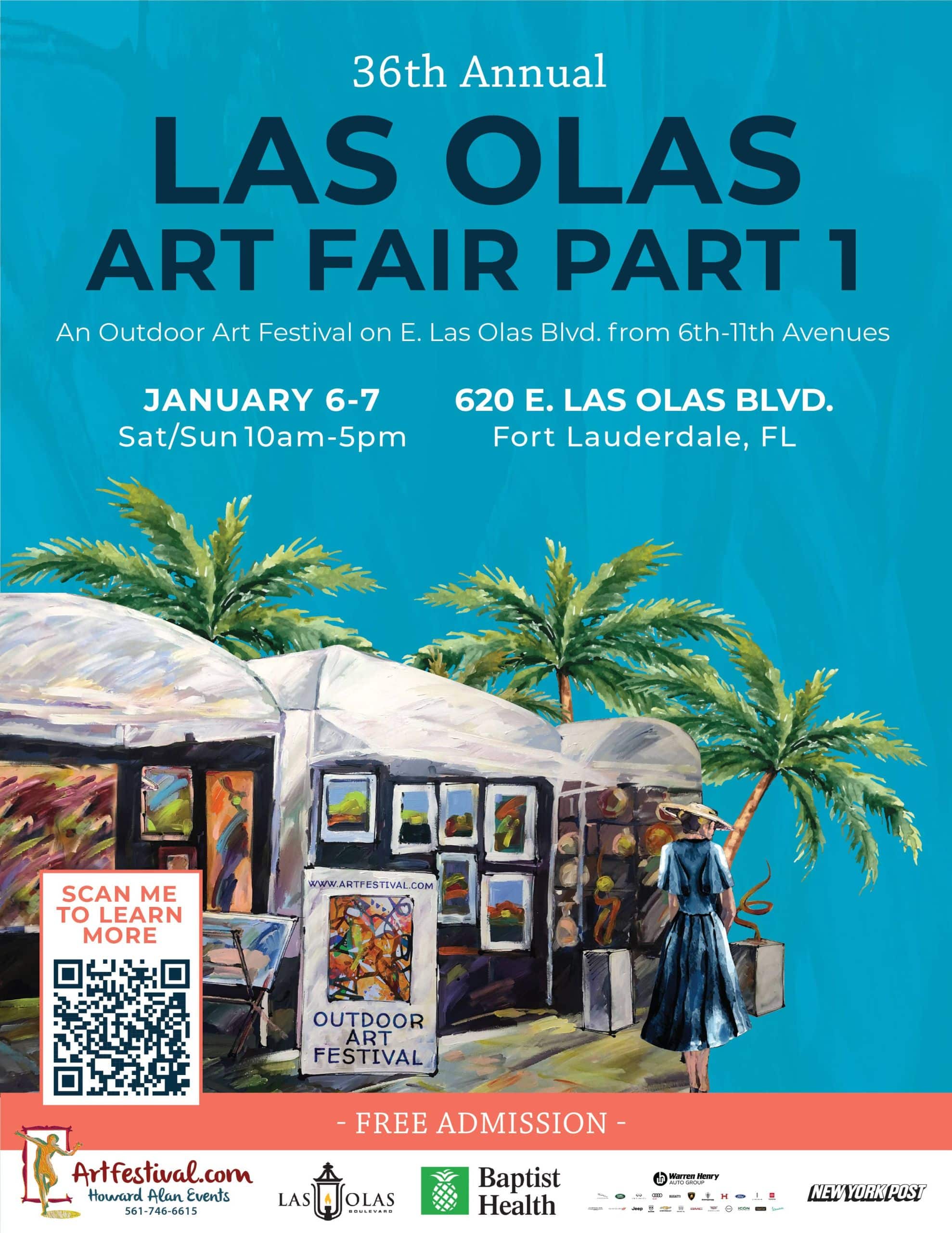 36th Annual Las Olas Art Fair Part I