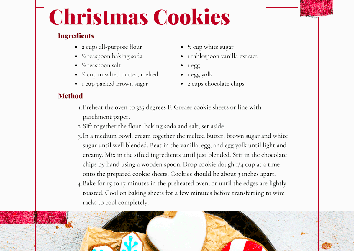 Christmas Cookies Recipe - Christmas On Las Olas