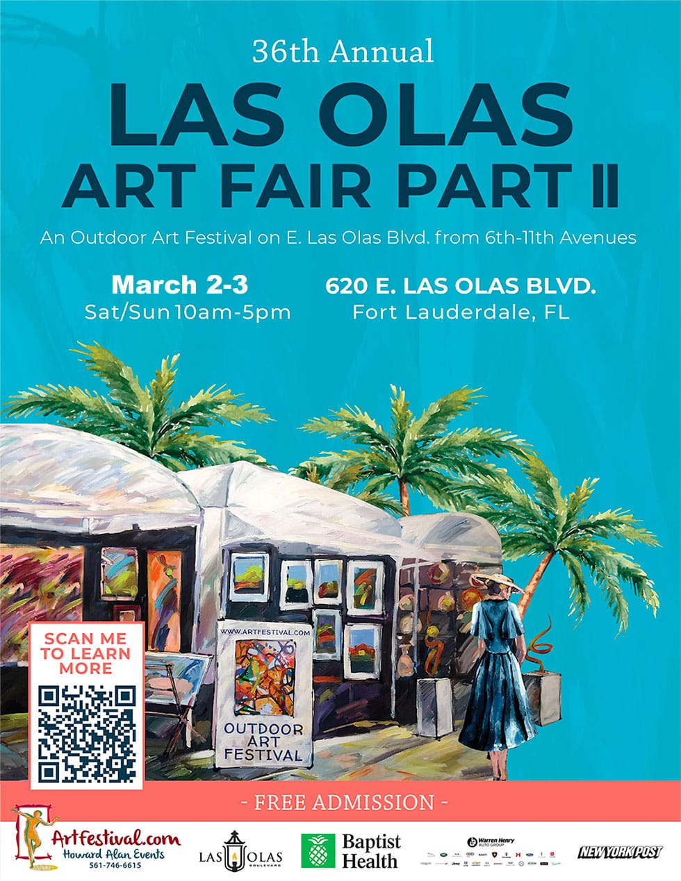 36th Annual Las Olas Art Fair Part II - March 2024